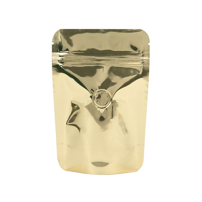 Stazakken Goud 10,2x6x15,2cm Met Ventiel (100 Stuks) [ZBGM2SGV]