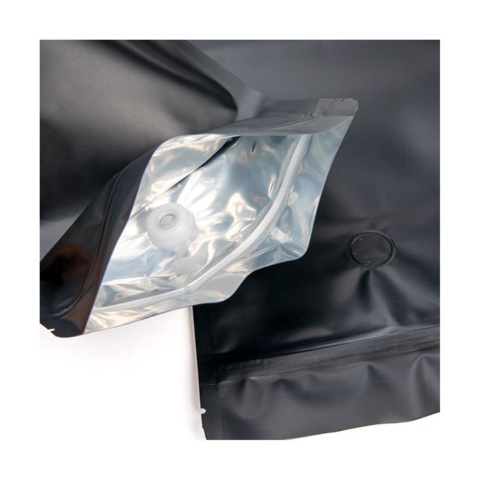 Stazakken Zwart 14,9x8,9x23,2cm Met Ventiel (100 Stuks) [ZBGM7MBV]