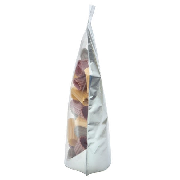 Doypack Argenté 22.9x12.1x34.3cm | 907g (100 pièces) [ZBGS6]