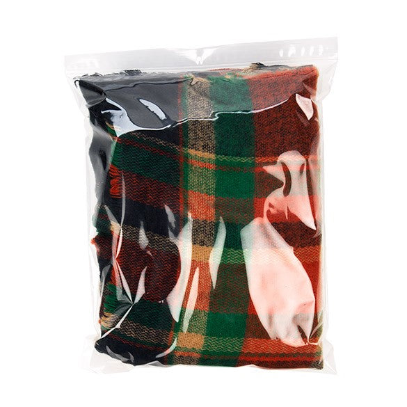 Sachet zip à transparence cristalline avec trou de suspension 30,5x38,1cm (100 pièces) [ZR1215]
