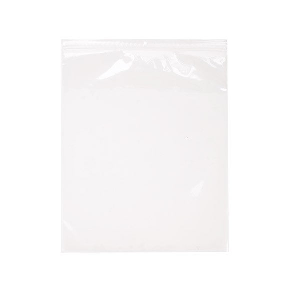 Sachet zip à transparence cristalline avec trou de suspension 30,5x38,1cm (100 pièces) [ZR1215]