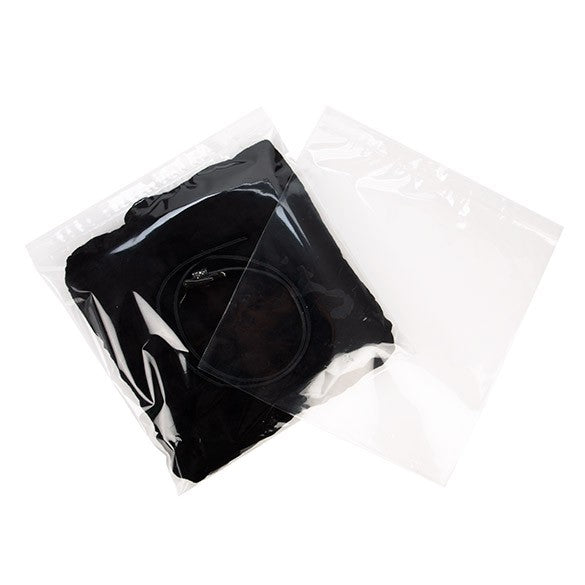 Sachet zip à transparence cristalline avec trou de suspension 31,8x31,8cm (100 pièces) [ZR12H]