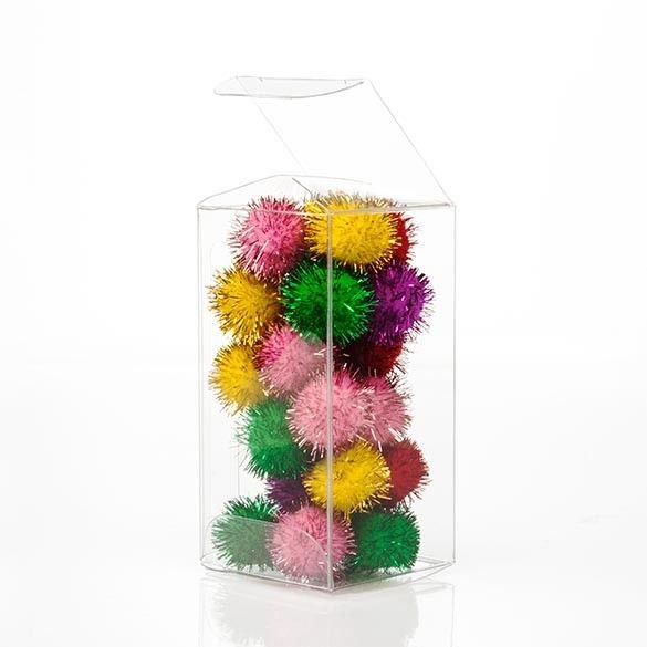 Giftboxes Crystal Clear 9.5 x 5.1 x 13.2cm (25 Pieces) [FPB320]