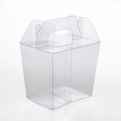 Large Clear Takeout Box 12.2 x 8.9 x 11.1cm (25 Pieces) [FS284]