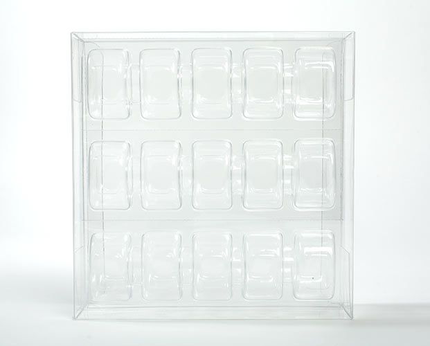 French Macaron Box set for 15 19.5 x 5.1 x 19.1cm (25 Pieces) [MBS3]