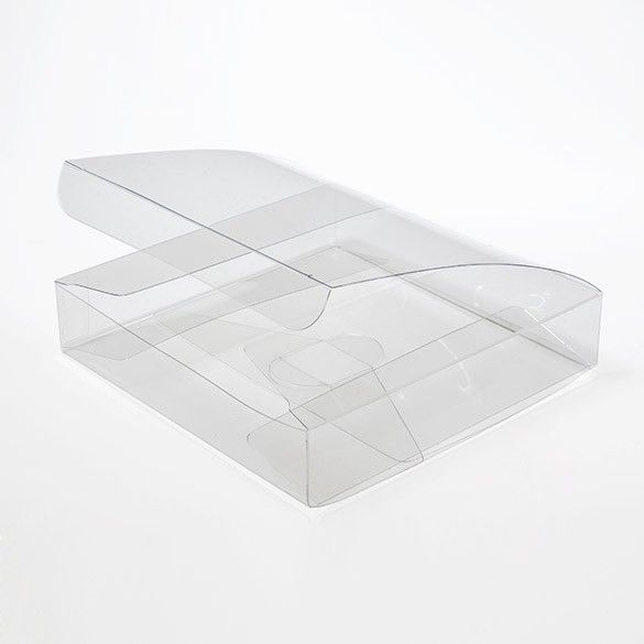 Giftboxes Crystal Clear 12.7 x 12.7 x 2.5cm (25 Pieces) [VB306]