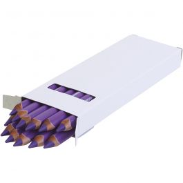 Crayons de Couleur Jumbo edu, ép. 10 mm, mine 6,25 mm, violet, 12 pièces/ 1 Pq. [HOB-408044]