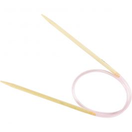 Aiguilles à tricoter circulaires, L : 40 cm, dim. 4 mm, 1 pièce [HOB-422710]