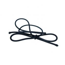 Ruban élastique de décoration Vinyle Stretch à dérouler noir 35.5cm (50 Pièces) [14SB]