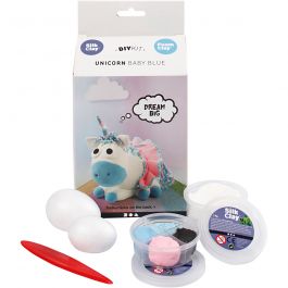 Funny Friend, Licorne, bleu, 1 Pq. [HOB-100751]
