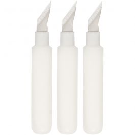 Fiskars Reservemesjes Fiskars Art Knife, L: 5 mm, B: 3 mm, 3 stuk/ 1 doos [HOB-1024410]