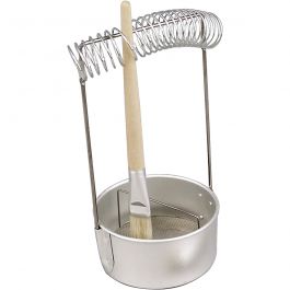 Nettoyeur de pinceaux, H: 21cm, d 11cm, 1 pièce [HOB-10308]