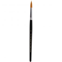 Gold Line penselen, afm 18, L: 20 cm, B: 7 mm, rond, 6 stuk/ 1 doos [HOB-10718]