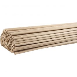 Bloemstokken, L: 60 cm, d 8 mm, 10 stuk/ 1 doos [HOB-109120]
