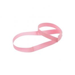 Ruban élastique de décoration Vinyle Stretch à dérouler rose 25,5cm (50 Pièces) [10CVLPK]