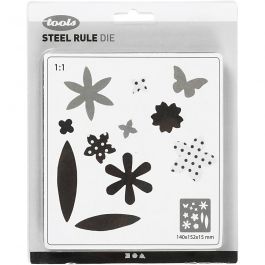 Snijmal, bloemen, afm 14x15,25 cm, dikte 15 mm, 1 stuk [HOB-117496]