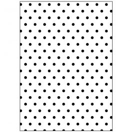 Gabarit d'embossage, Motif de points, dim. 13x18,5cm, ép. 2 mm, 1 pièce [HOB-11775]