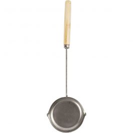 Tin giet- en smeltpan, D: 16 mm, L: 26 cm, d 6,5 cm, 1 stuk [HOB-13056]