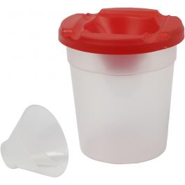 Niet-knoeien pot, H: 8,5 cm, d 8 cm, 250 ml, 1 stuk [HOB-131760]