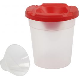 Niet-knoeien pot, H: 8,5 cm, d 8 cm, 250 ml, 15 stuk/ 1 doos [HOB-13176]