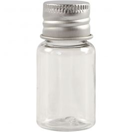 Potje met schroefdop, H: 48 mm, d 23,5 mm, 13 ml, 10 stuk/ 1 doos [HOB-13177]