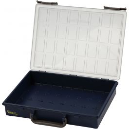 Opslag box, zonder losse inzet boxen, H: 8 cm, afm 33,8x26,1 cm, 1 stuk [HOB-13321]