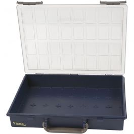 Opslag box, zonder losse inzet boxen, H: 5,7 cm, afm 33,8x26,1 cm, 1 stuk [HOB-13322]
