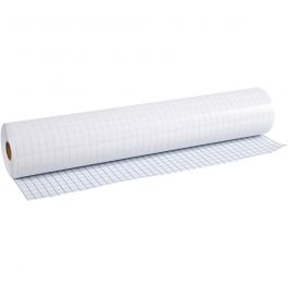 Film de couverture adhésif, en plastique, autocollant, L : 40 cm, ép. 80 my, brillante, 25 m/ 1 rouleau [HOB-14126]