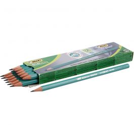 BIC Evolution Potloden, L: 17,5 cm, HB, dikte 7 mm, vulling 2 mm, 12 stuk/ 1 doos [HOB-14183]