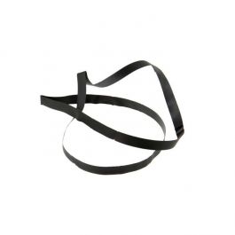 Deco Rekkers Vinyl Stretch Zwart 45,7cm (50 stuks) [18CVLBK]