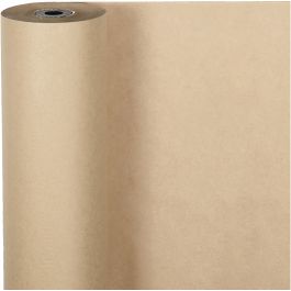 Papier cadeau, L : 50 cm, 60 gr, naturel, 100 m/ 1 rouleau [HOB-19037]