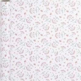 Papier cadeau, Fleurs, L : 50 cm, 80 gr, 5 m/ 1 rouleau [HOB-191980]