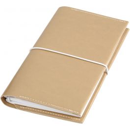 Planner / Bulletjournal, afm 10x18x1,5 cm, elastieksluiting, goud, 1 stuk [HOB-192669]