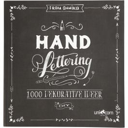 Lettrage à la main - 1000 idées, dim. 22x23 cm, ép. 2 cm, Nombre de pages 143, 1 pièce [HOB-19290]
