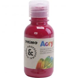 PRIMO luxe acrylverf, primair rood, 125 ml/ 1 fles [HOB-638335]