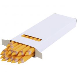 Crayons de Couleur Jumbo edu, ép. 10 mm, mine 6,25 mm, jaune foncé, 12 pièces/ 1 Pq. [HOB-408014]