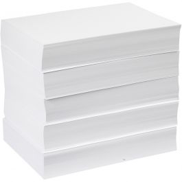 Tekenpapier, A4, vel 210x297 mm, 80 gr, wit, 5x500 vel/ 1 doos [HOB-20420]