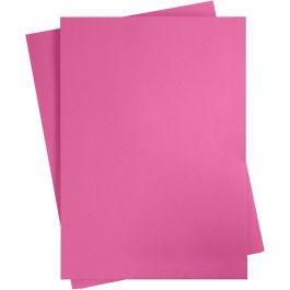 Gekleurd Karton, roze, A2, 420x600 mm, 180 gr, 10 vel/ 1 doos [HOB-215046]