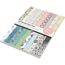 Papier Artisanal, A4, feuille 210x297 mm, 110-150 gr, 20 flles/ 1 Pq. [HOB-21636]