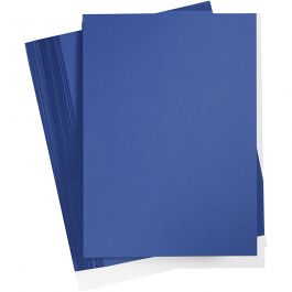 Gekleurd Karton, middernachtblauw, A6, 105x148 mm, 180 gr, 100 vel/ 1 doos [HOB-218066]