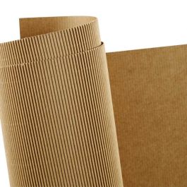 Carton ondulé, feuille 50x70 cm, 120 gr, 10 flles/ 1 Pq. [HOB-21928]