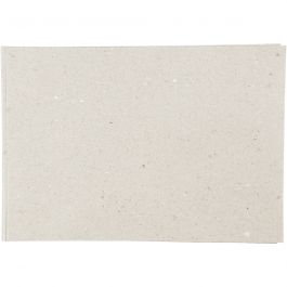 Papier Kraft, A4, feuille 210x297 mm, 135 gr, brun gris, 20 flles/ 1 Pq. [HOB-221340]