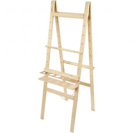 Dubbelzijdige tekenezel, H: 134 cm, B: 58 cm, 1 stuk [HOB-22186]