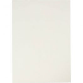 Papier Vélin, A4, feuille 210x297 mm, 100 gr, blanc cassé, 10 flles/ 1 Pq. [HOB-224811]