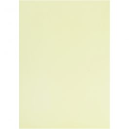 Papier Vélin, A4, feuille 210x297 mm, 100 gr, vert clair, 10 flles/ 1 Pq. [HOB-224827]