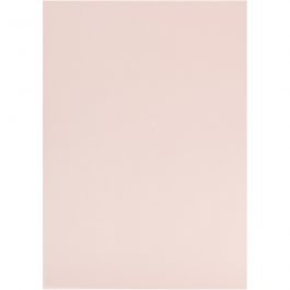 Papier Vélin, A4, feuille 210x297 mm, 100 gr, rose clair, 10 flles/ 1 Pq. [HOB-224829]