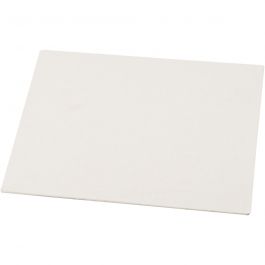 Canvas Paneel, ,A5, dikte 3 mm, wit, 1 stuk [HOB-225130]