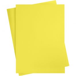 Reclame Karton, sun yellow, 497x697 mm, 270-300 gr, 10 vel/ 1 doos [HOB-22912]