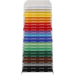 Reclame- en decoratiekarton, diverse kleuren, H: 170 cm, diepte 540 mm, 1020 div vellen/1.000000000000 doos [HOB-229293]