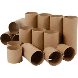 Rouleaux de papier toilette, L : 4,7+9,3+14 cm, 60 pièces/ 1 Pq. [HOB-233321]